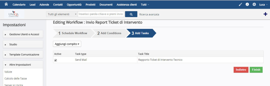 vtiger workflow 6