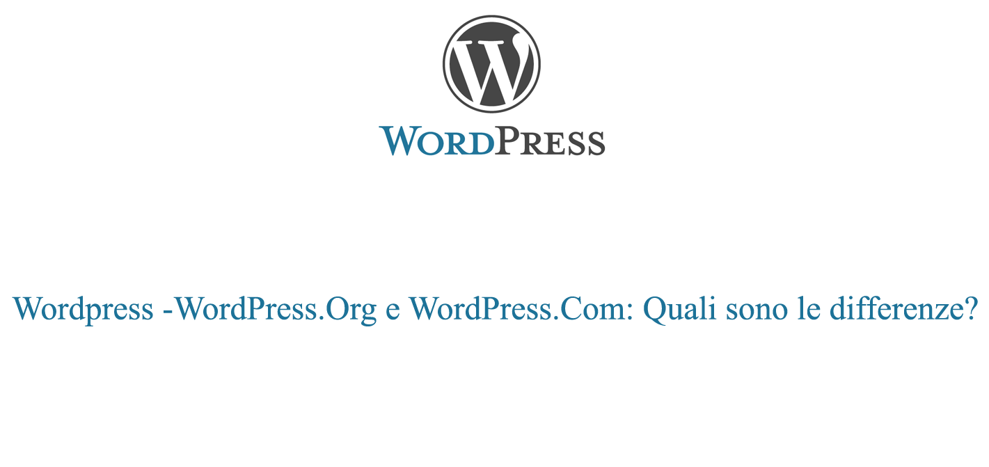 Wordpress org e com
