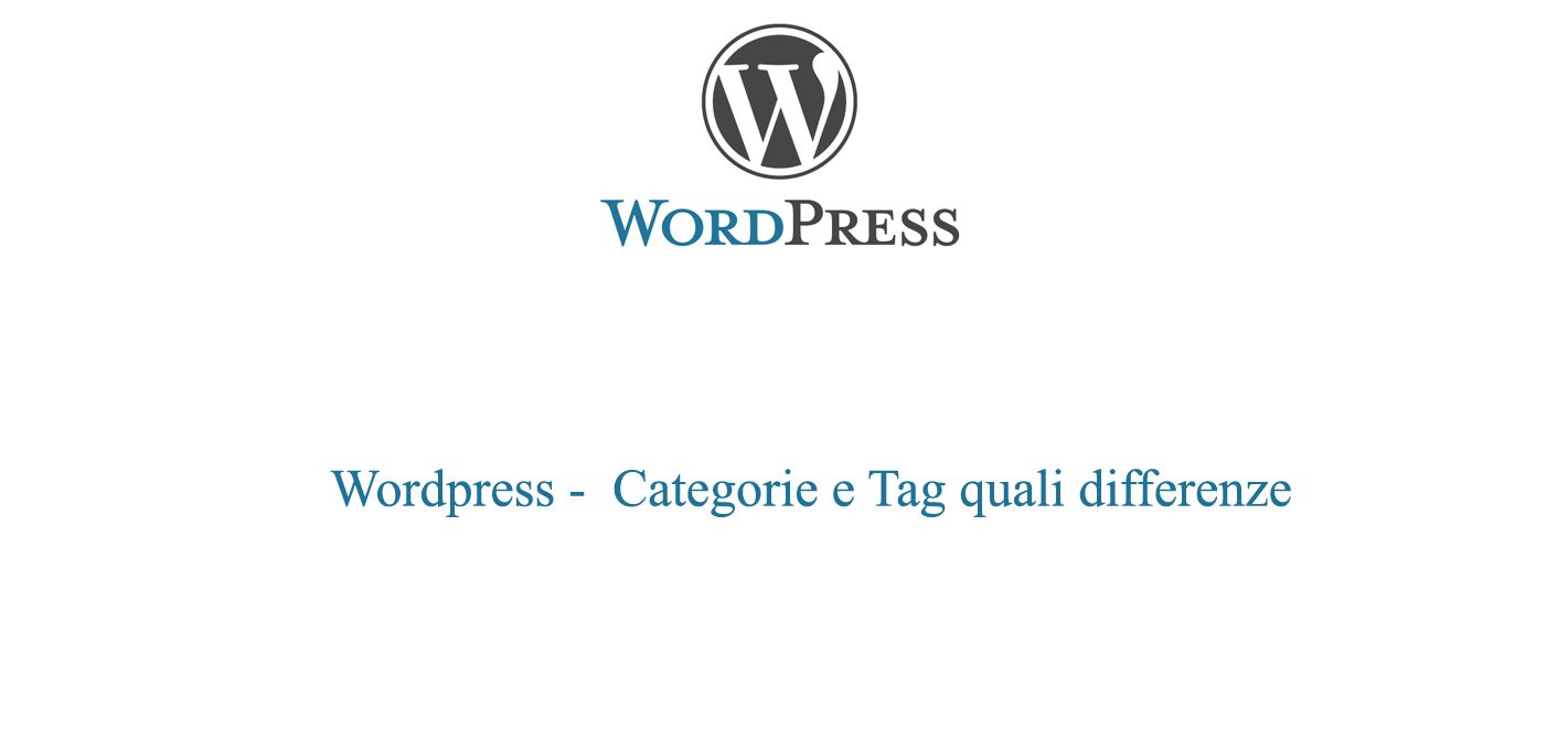 Categorie e Tag Wordpress