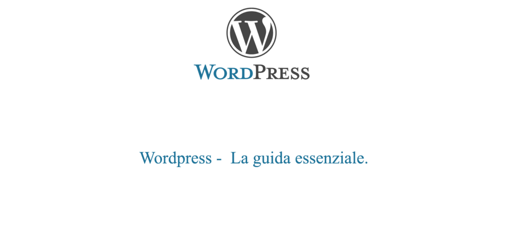 La guida essenziale di WordPress